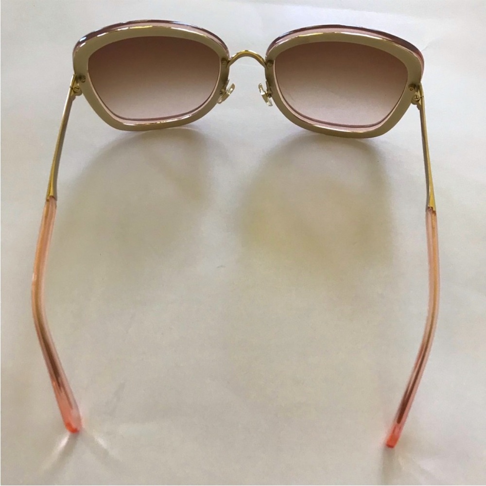 Kate Spade Gold and Brown Sunglasses - Picture 5 of 8